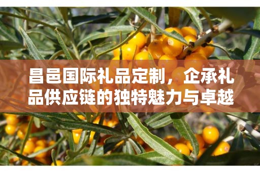 昌邑国际礼品定制，企承礼品供应链的独特魅力与卓越服务